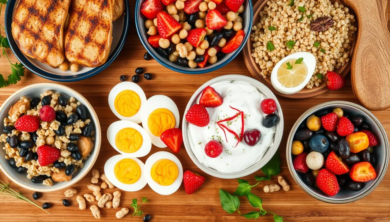وجبات صحية سريعة غنية بالبروتين للحصول علي الطاقة